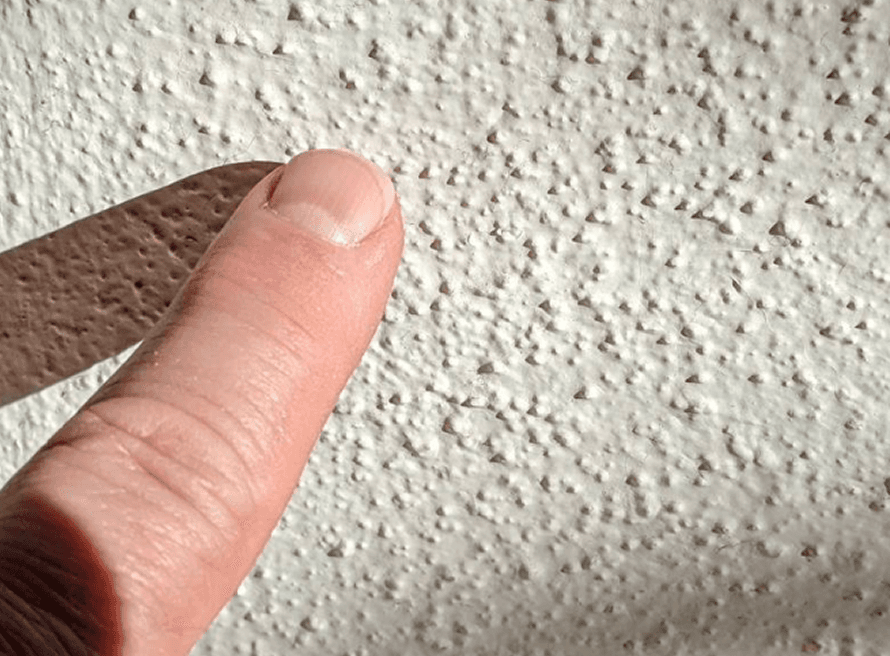 Fixing ceiling texture to match original-Blending popcorn ceiling after repair-Repairing drywall texture to match ceiling-How to replicate ceiling texture-Matching popcorn ceiling pattern-How to blend knockdown ceiling texture-How to recreate ceiling texture